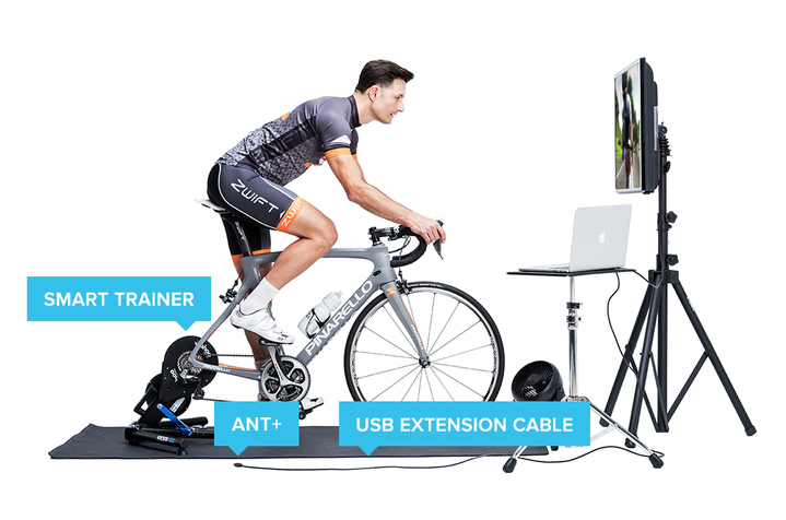 Zwift set up smart trainer 2017