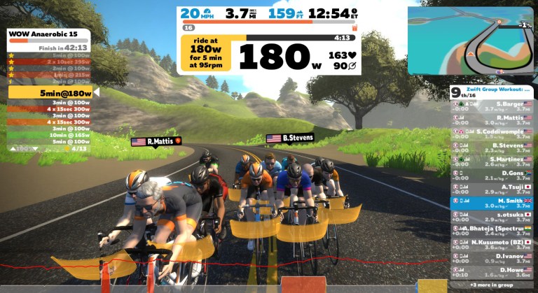 Zwift Group Workout